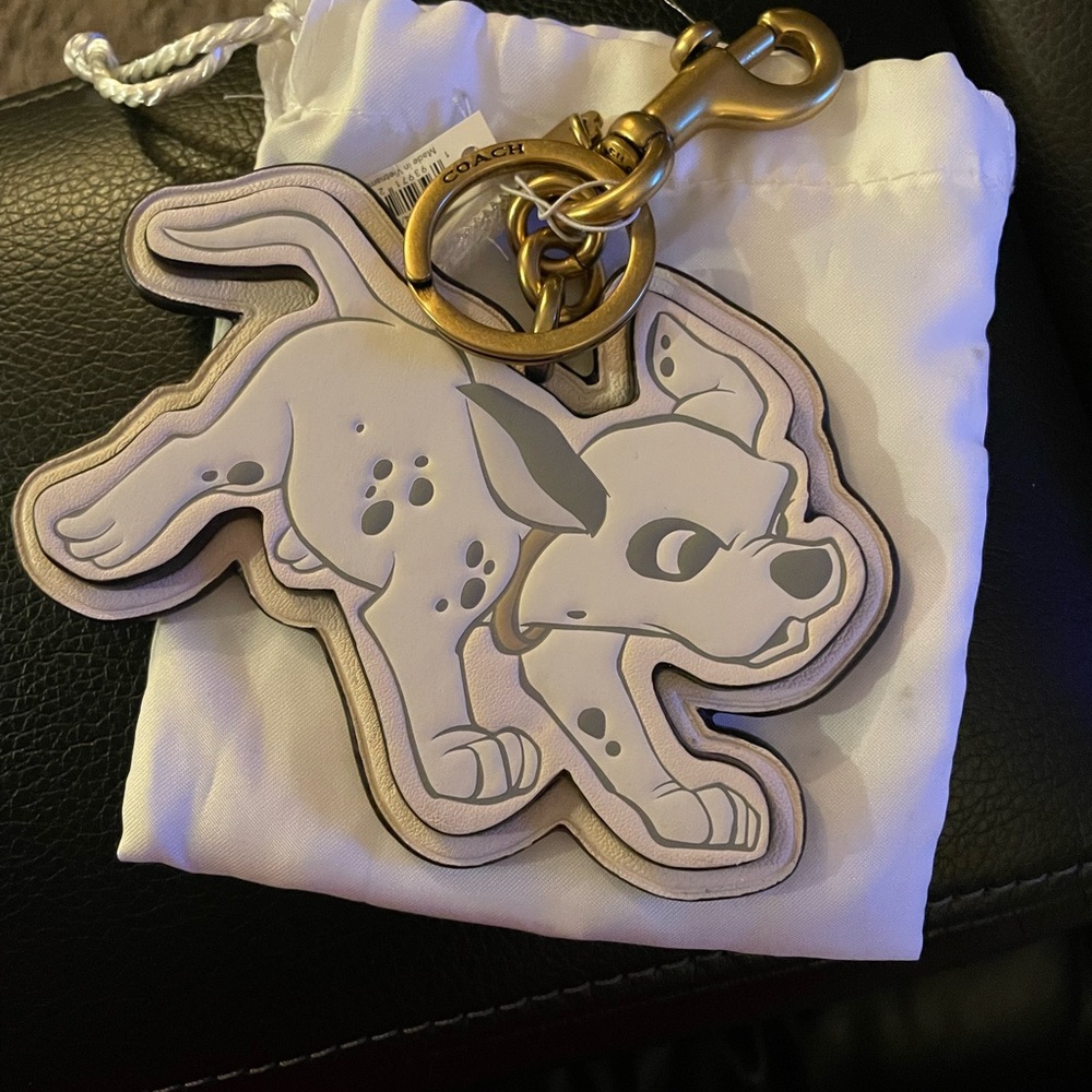 CoachX Disney Dalmation bag charm